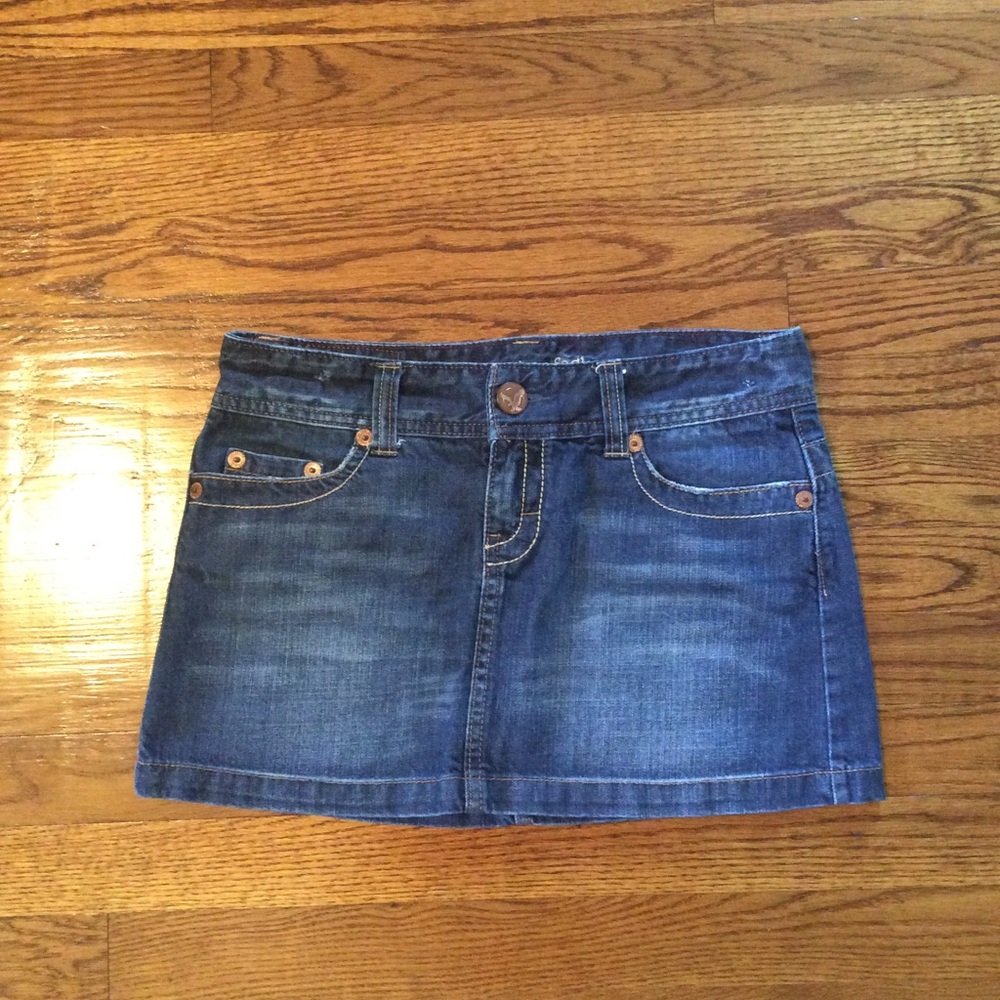 American Eagle Denim Mini Skirt